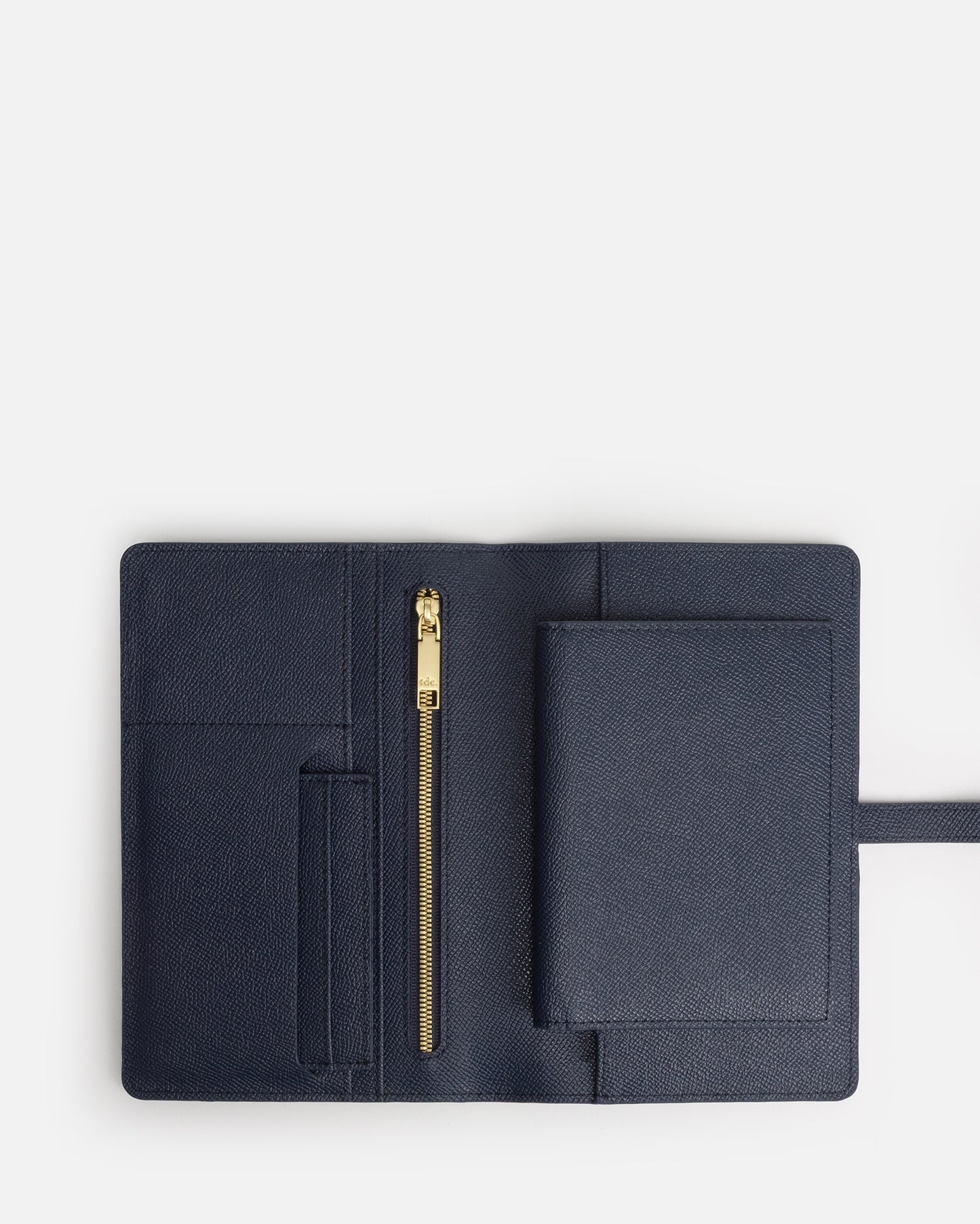 Essentials Flat Travel Wallet Navy