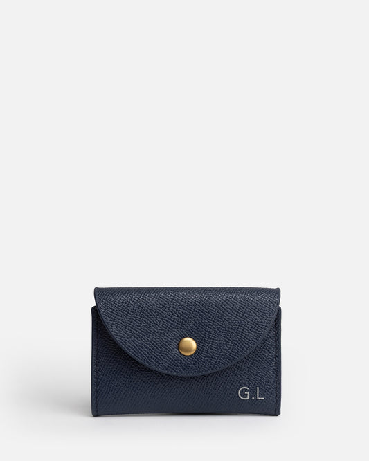 Essentials Business Card Holder Navy