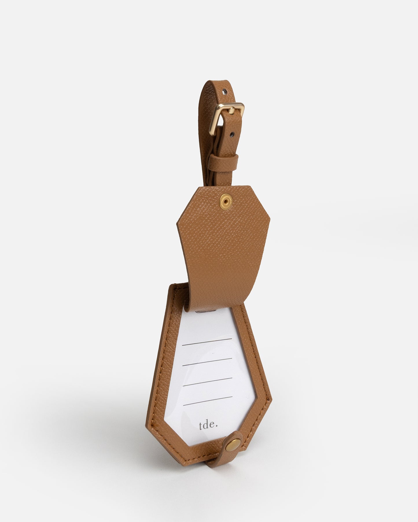 Essentials Classic Luggage Tag Tan