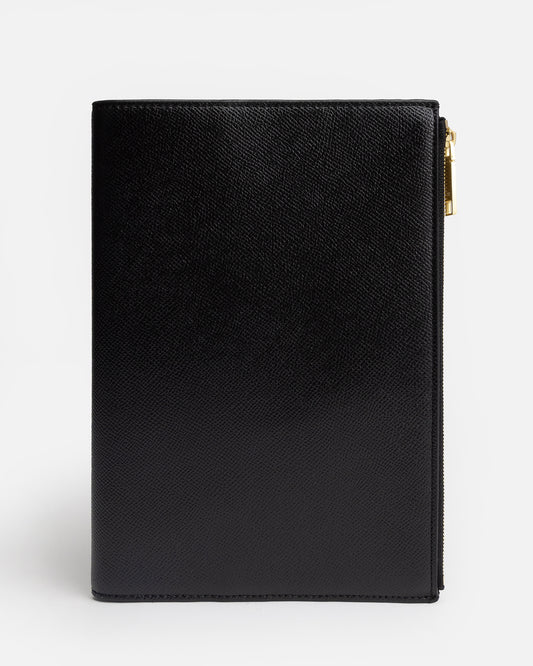 Essentials A5 Zip Compendium Black