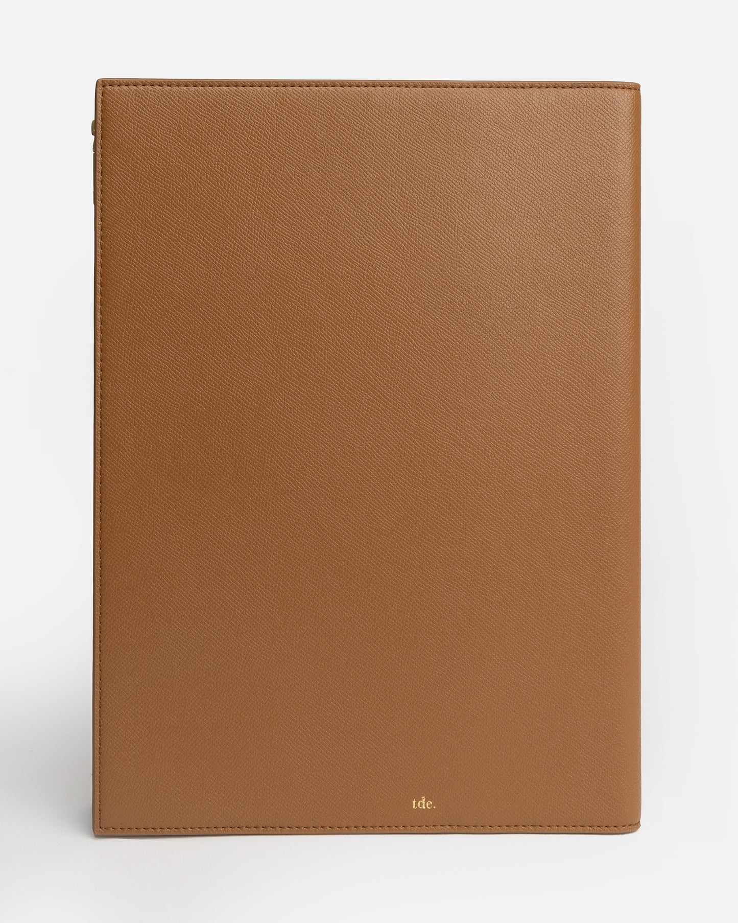 Essentials A4 Zip Compendium Tan