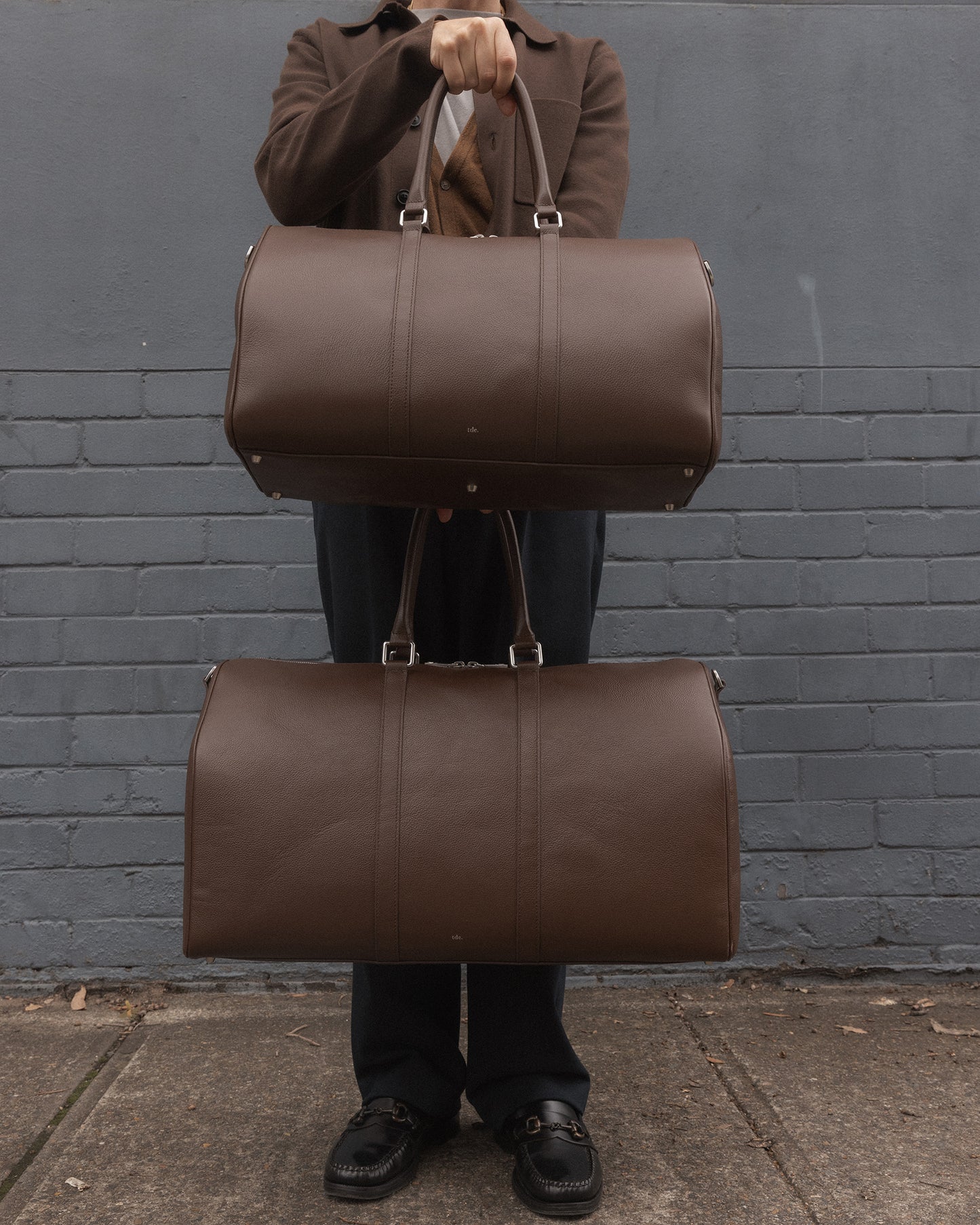 Jude Weekend Bag Small Chestnut
