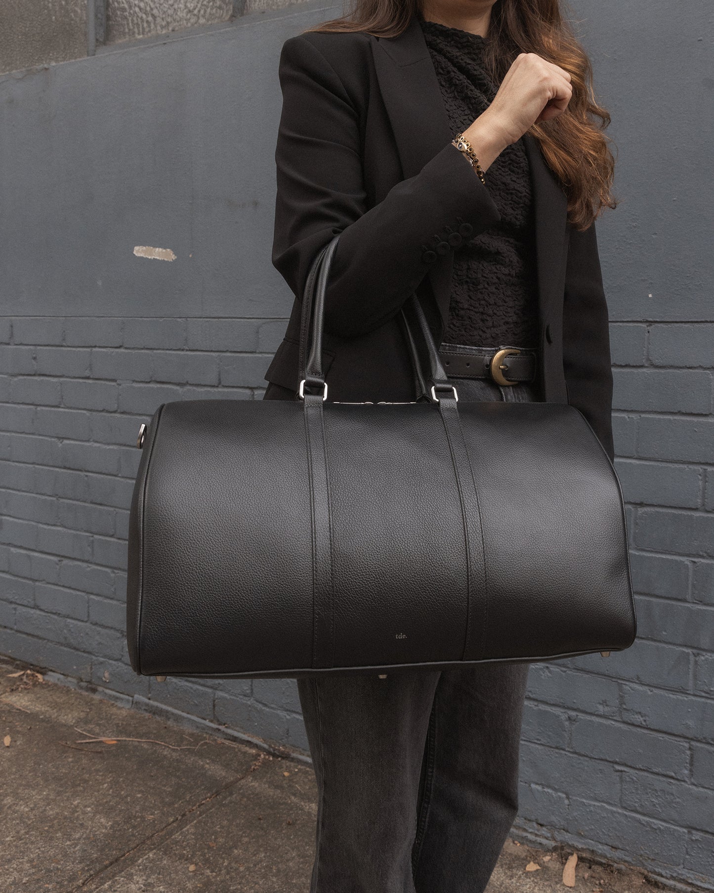 Jude Weekend Bag Medium Black