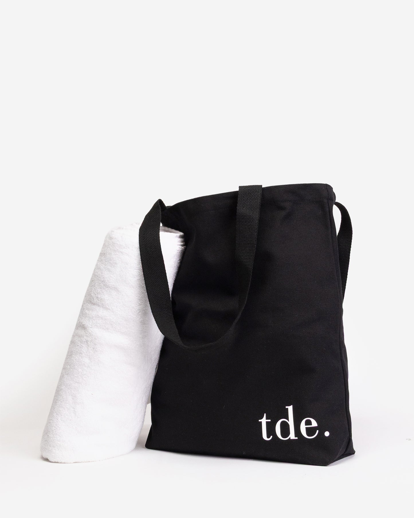 Classic Cotton Tote Bag Black
