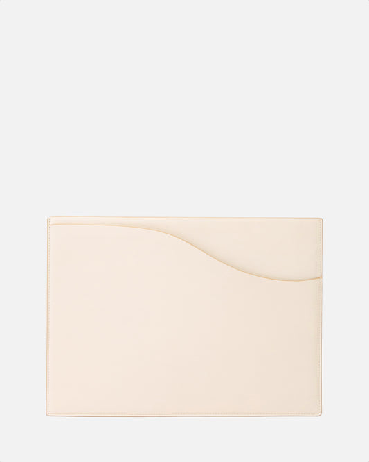 Wave 14 Inch Laptop Sleeve Cream