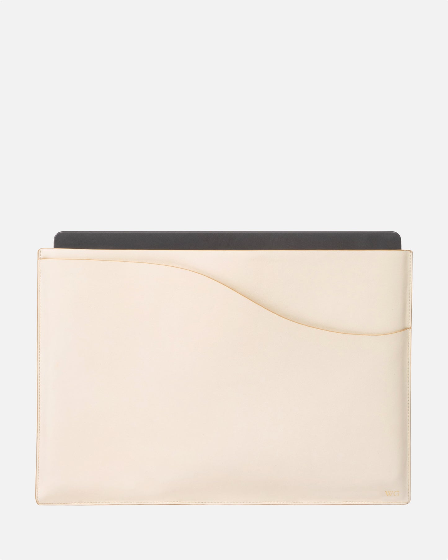 WAVE 16 INCH LAPTOP SLEEVE Cream