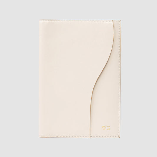Wave A5 Notebook Cover Cream