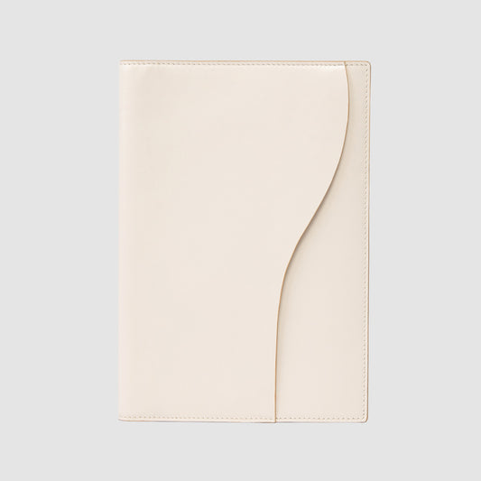 Wave A5 Notebook Cover Cream