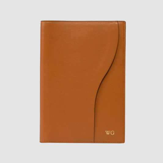 Wave A5 Notebook Cover Rich Tan