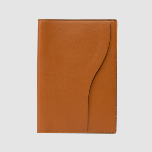 Wave A5 Notebook Cover Rich Tan