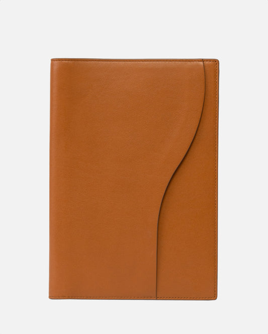 Wave A5 Notebook Cover Rich Tan