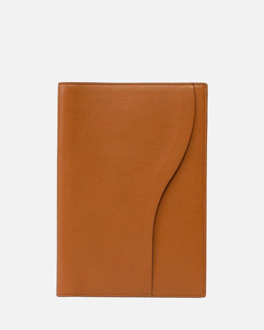 Wave A5 Notebook Cover Rich Tan