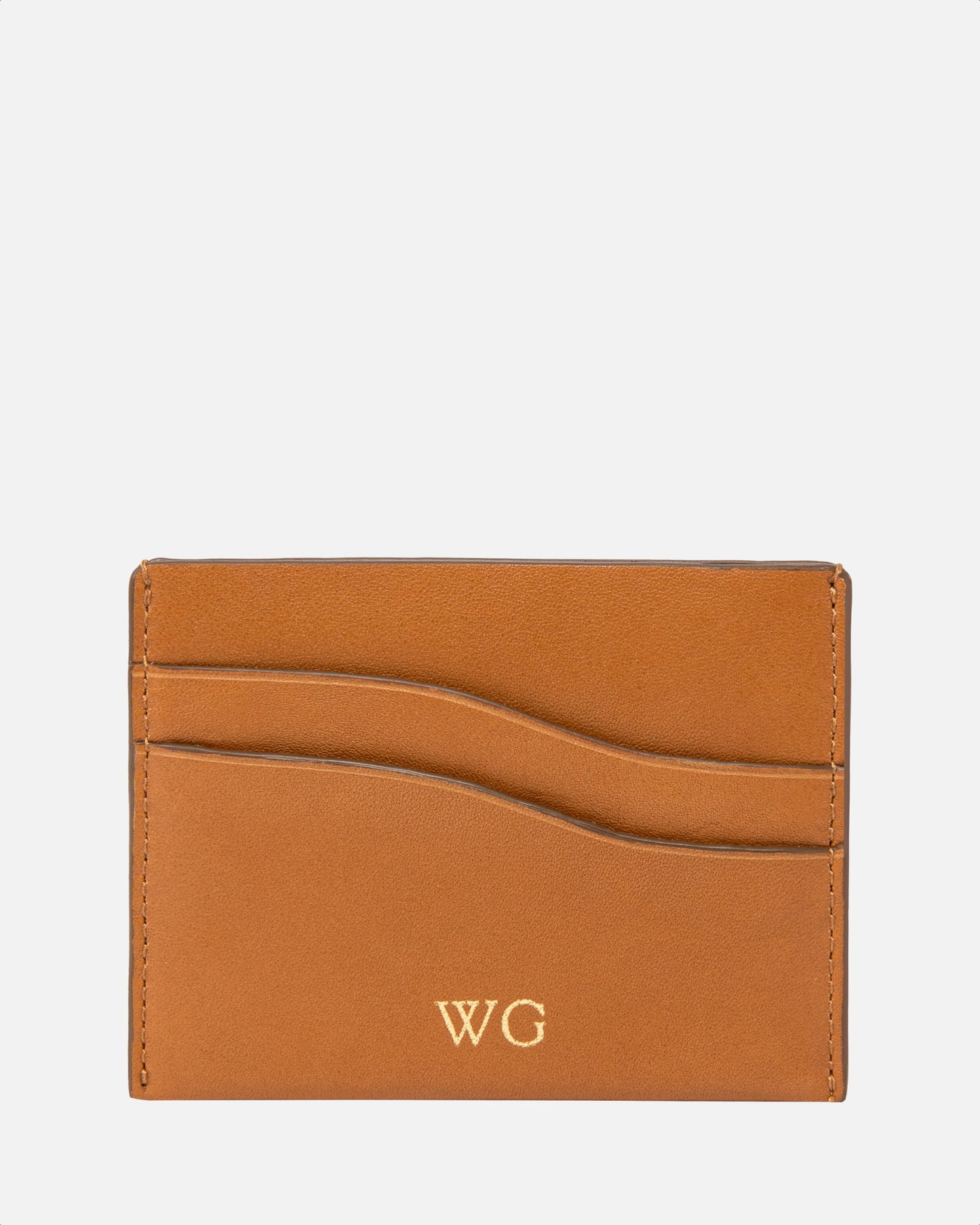 Wave 4CC Card Holder Rich Tan