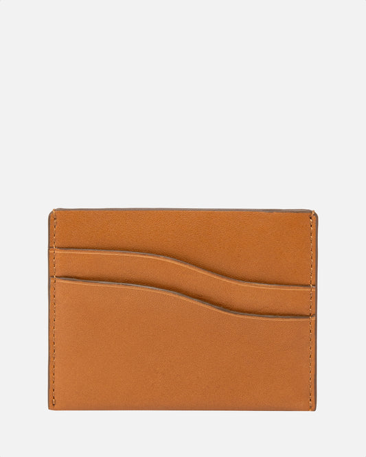 Wave 4CC Card Holder Rich Tan