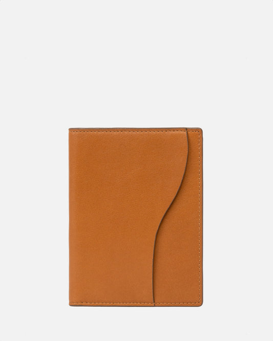 Wave Passport Cover Rich Tan