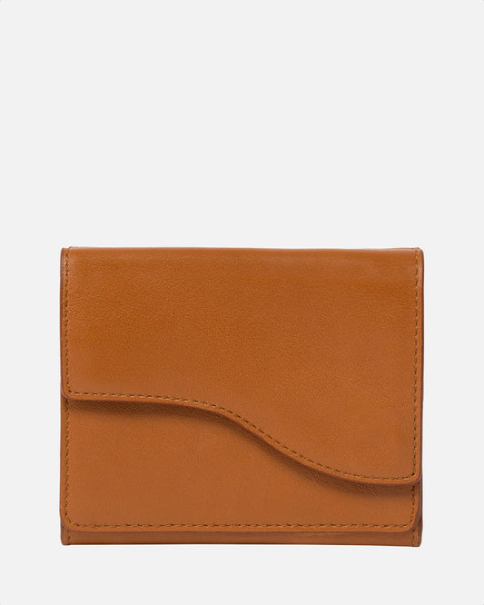 Wave Trifold Wallet Rich Tan