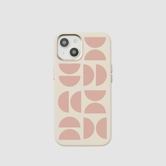 Wrap Geo iPhone 14 Blush Case