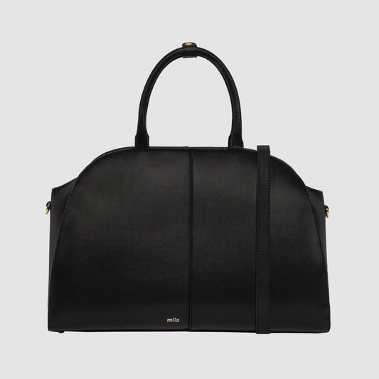 Mila Work Tote Bag Black