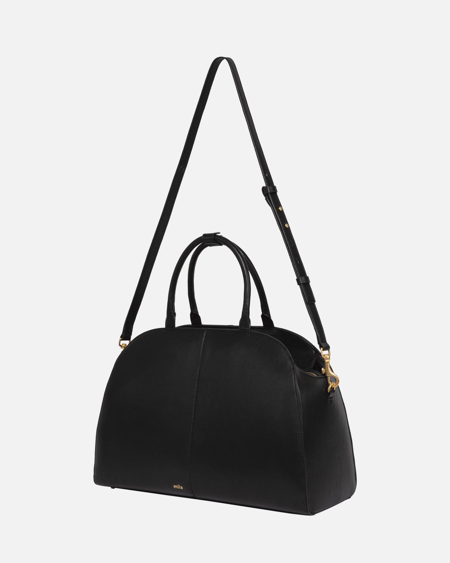 Mila Work Tote Bag Black