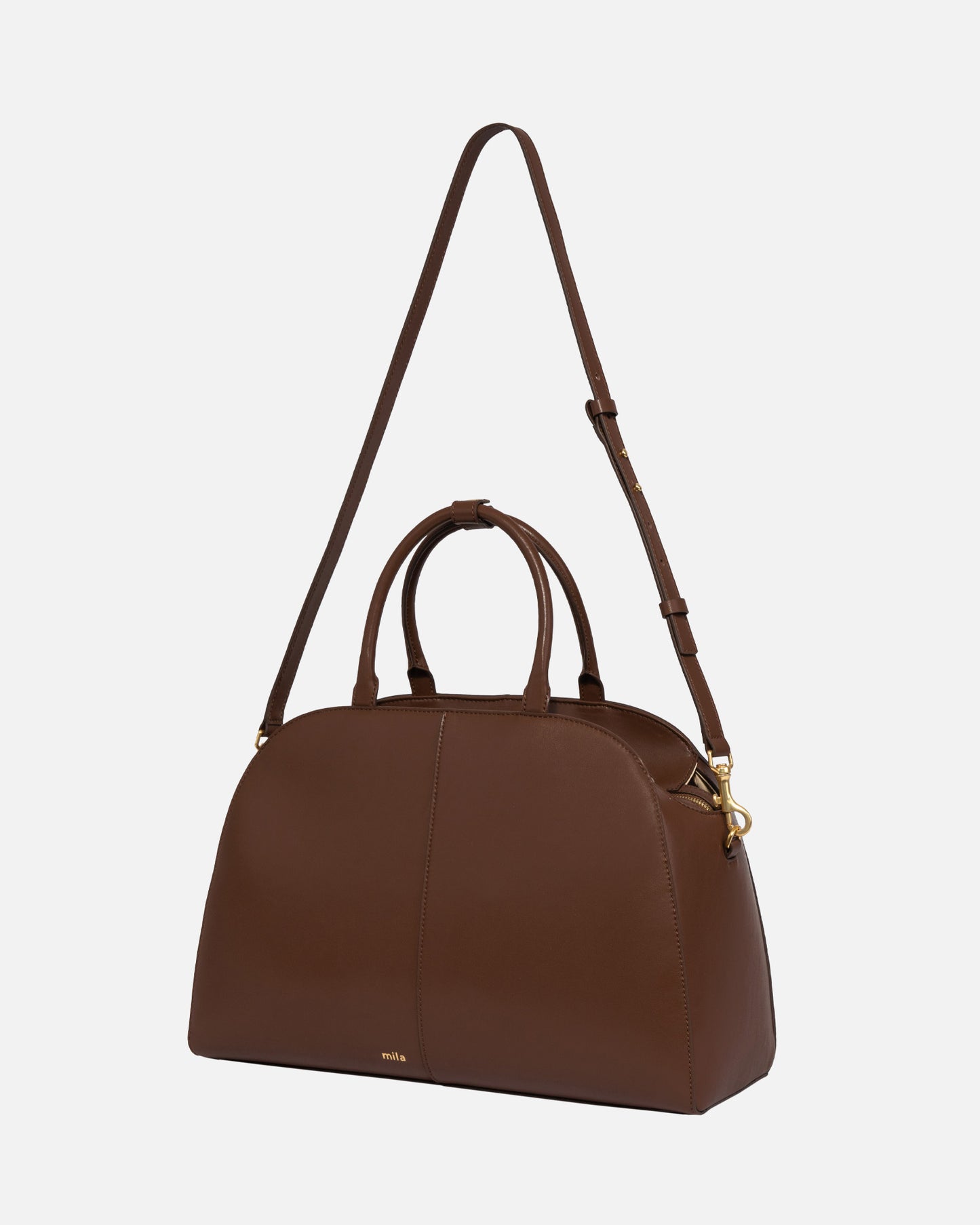 Mila Work Tote Bag Cocoa