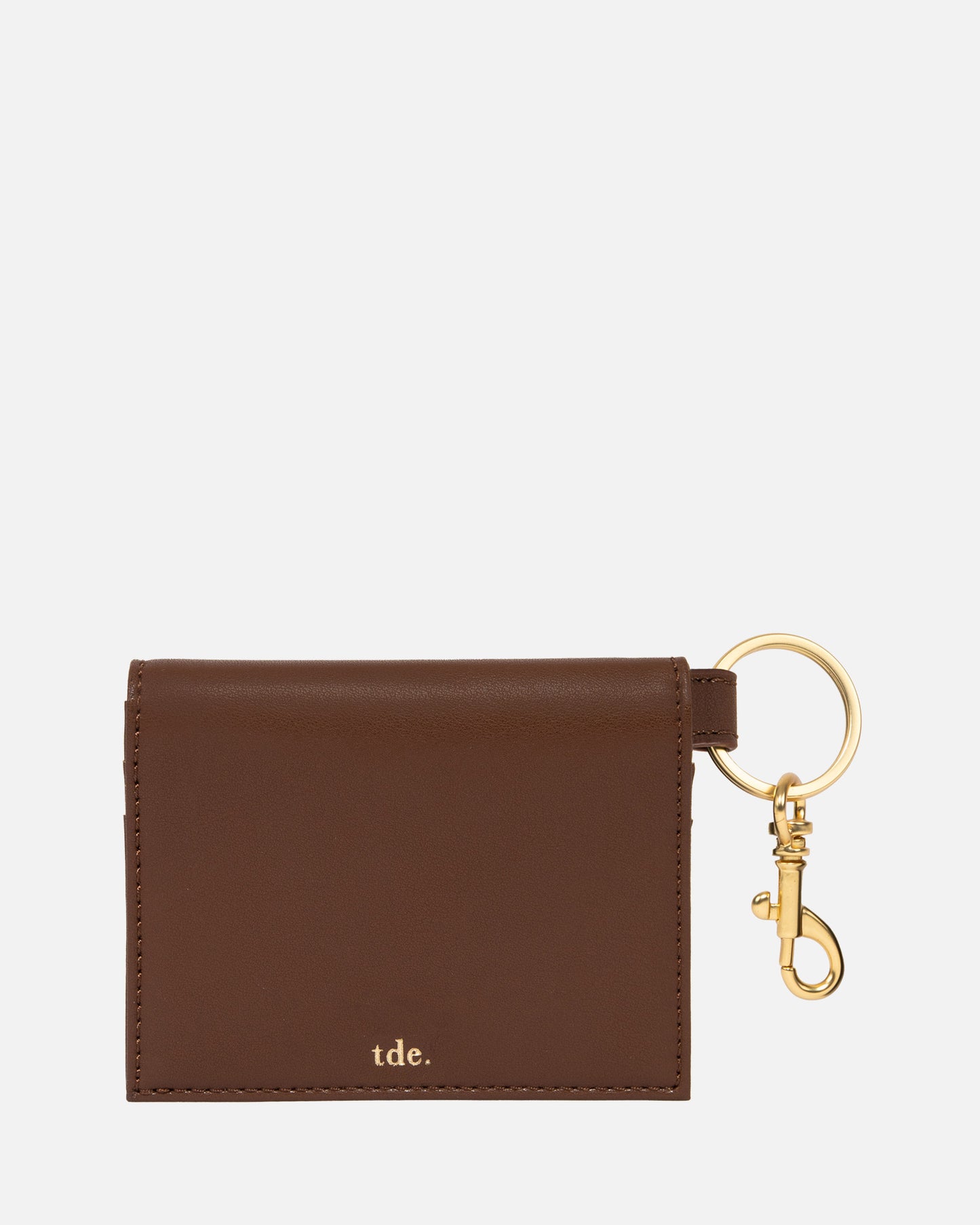 Mila Folded CC Keyring Cocoa