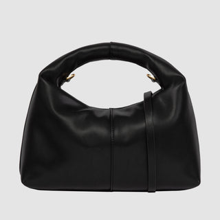 Mila Mini Hobo Shoulder Bag Black