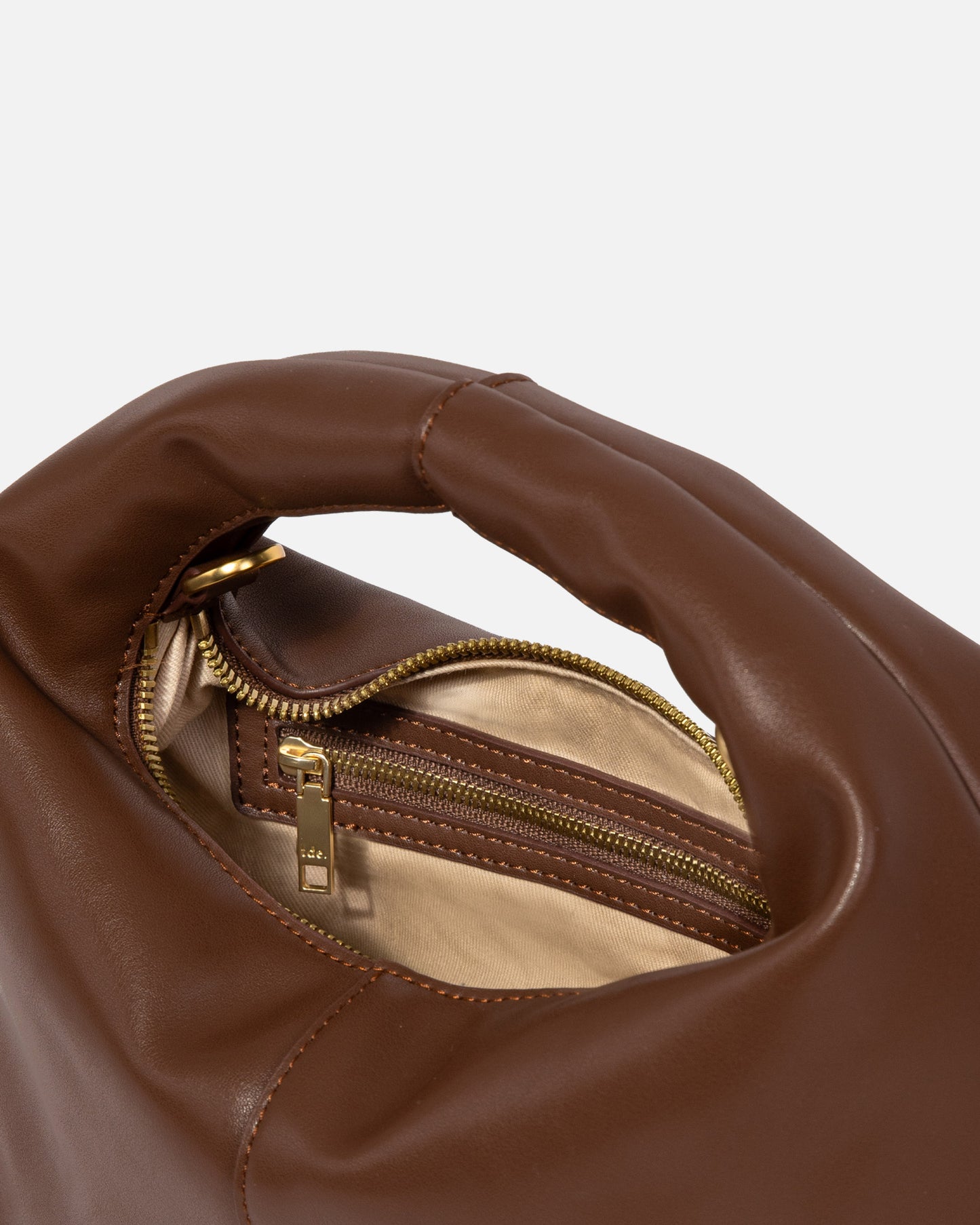 Mila Mini Hobo Shoulder Bag Cocoa