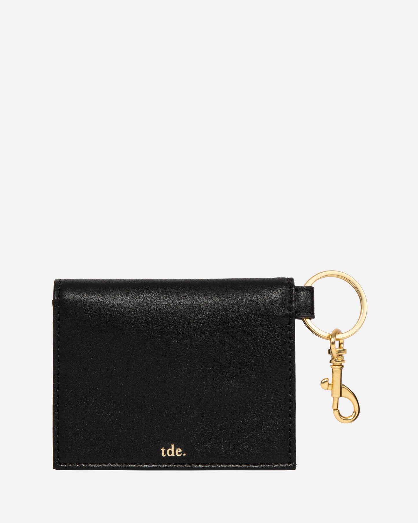 Mila Folded CC Keyring Black