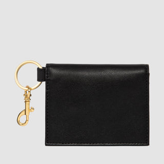 Mila Folded CC Keyring Black