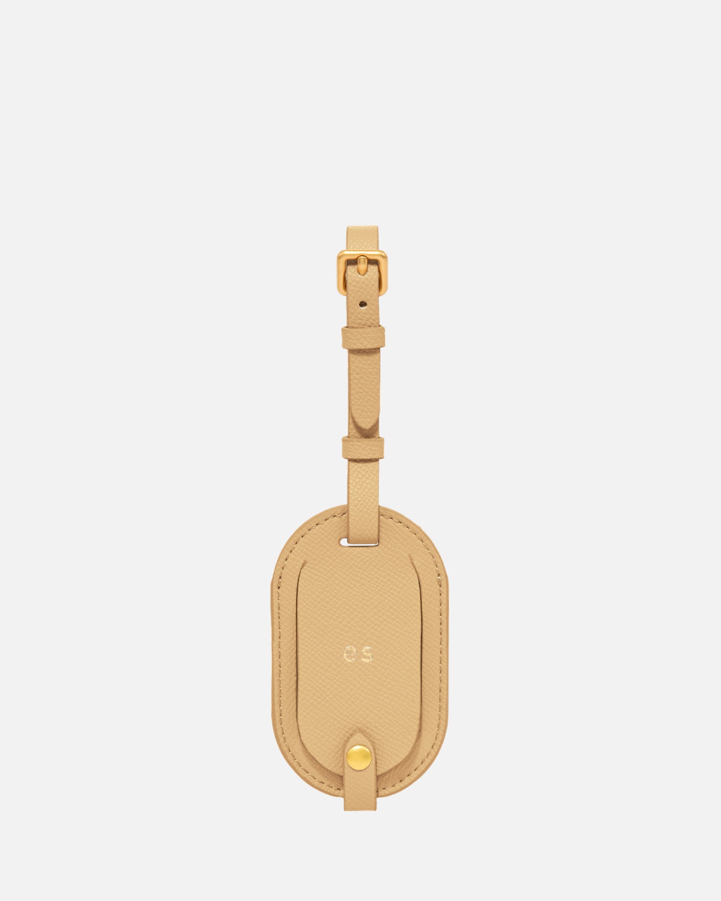 Essentials Round Luggage Tag Sand