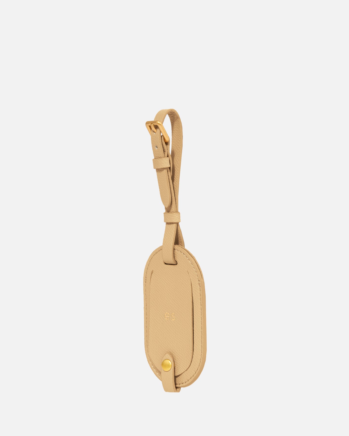 Essentials Round Luggage Tag Sand