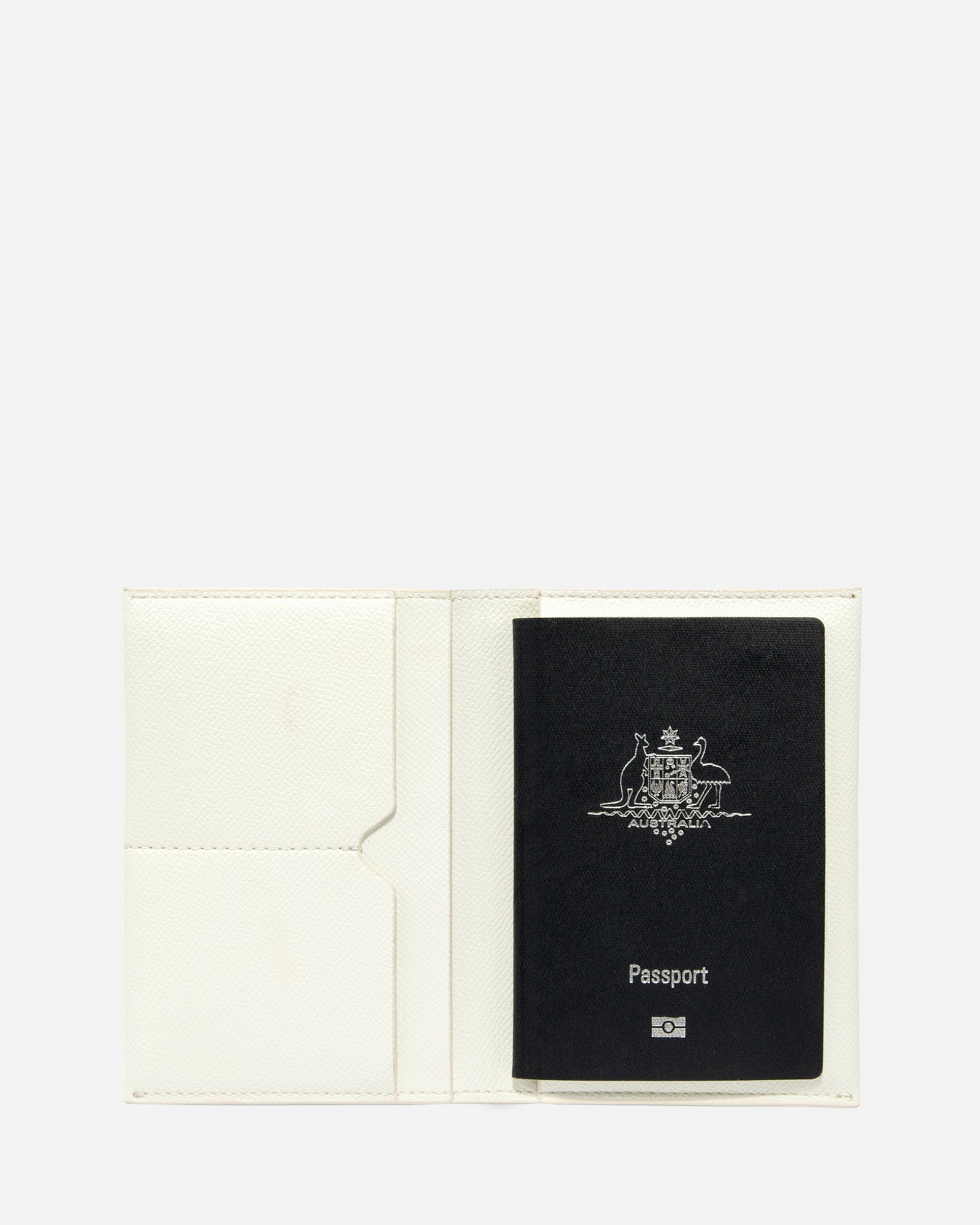 Essentials Passport Sleeve Pure White