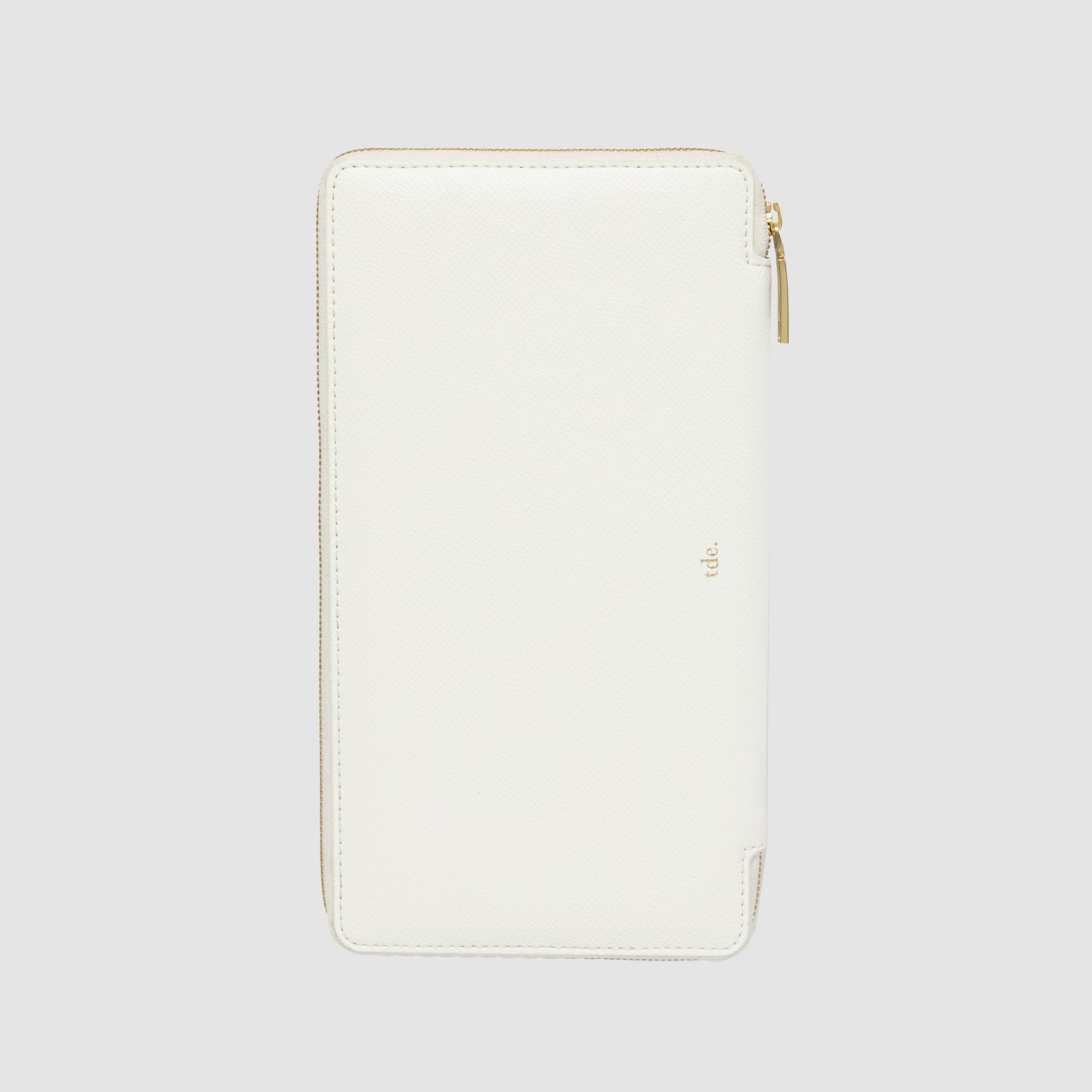 Essentials Zip Travel Wallet Pure White