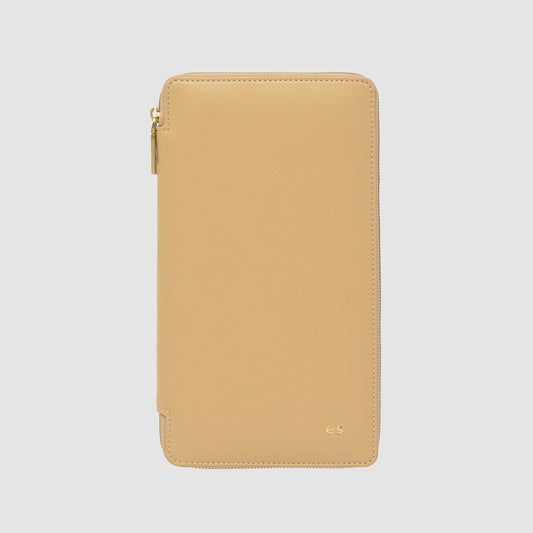 Essentials Zip Travel Wallet Sand