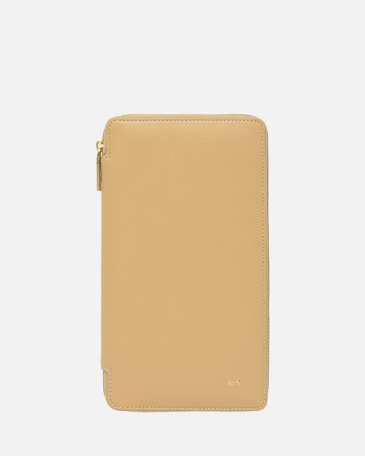 Essentials Zip Travel Wallet Sand