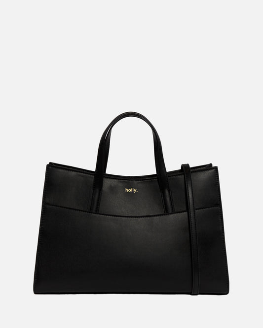 Timeless Medium Work Tote Bag Black