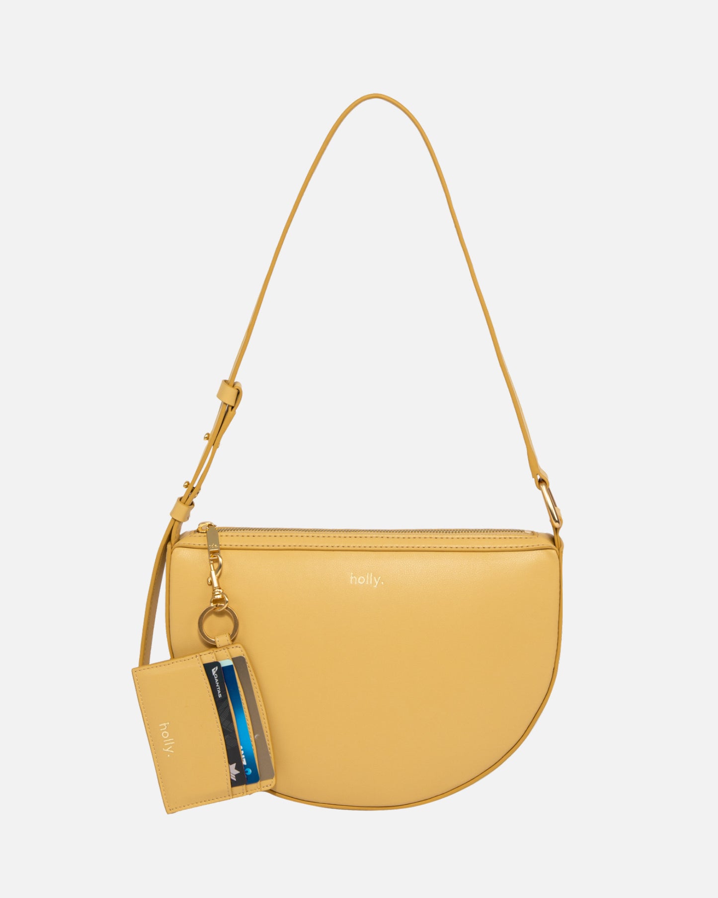 Timeless CC Sleeve Keyring Dark Sand