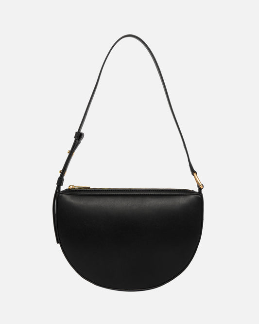 Timeless Zip Top Shoulder Bag Black