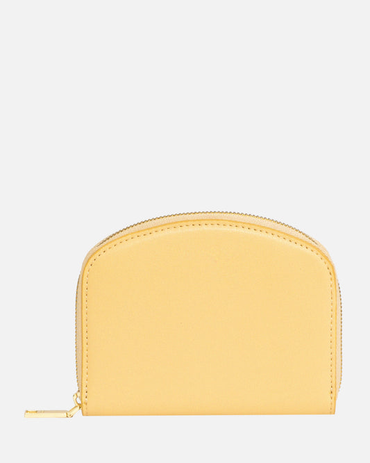 Timeless Small Zip Wallet Dark Sand