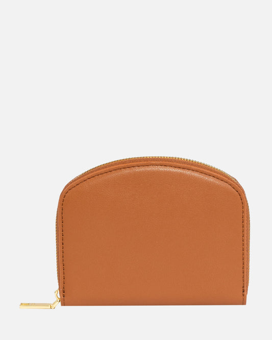 Timeless Small Zip Wallet Tan