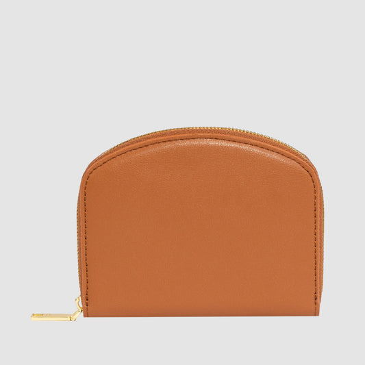 Timeless Small Zip Wallet Tan