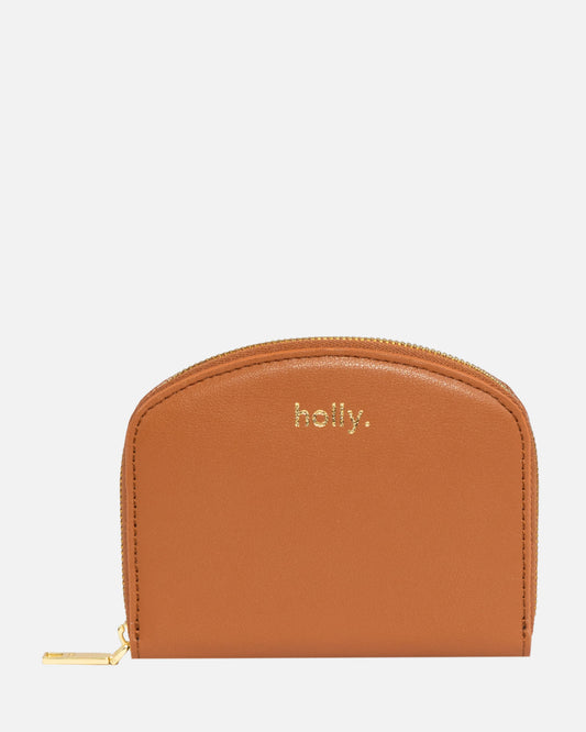 Timeless Small Zip Wallet Tan