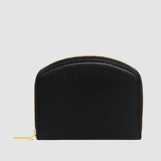 Timeless Small Zip Wallet Black