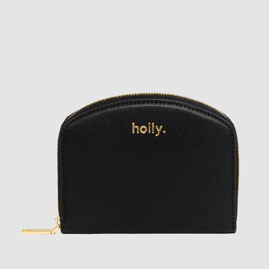 Timeless Small Zip Wallet Black