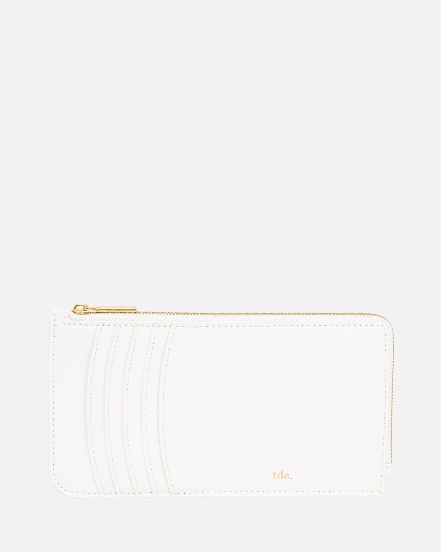 Timeless Long Zip Wallet Pure White