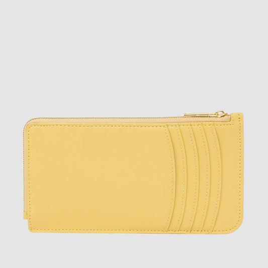 Timeless Long Zip Wallet Dark Sand