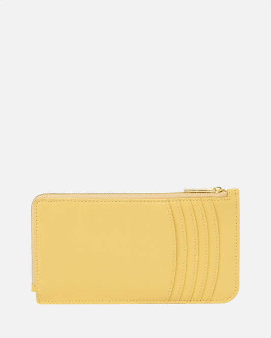 Timeless Long Zip Wallet Dark Sand