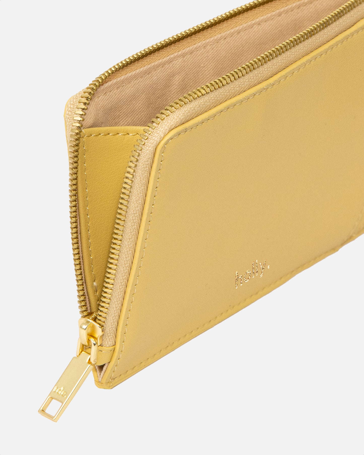 Timeless Long Zip Wallet Dark Sand