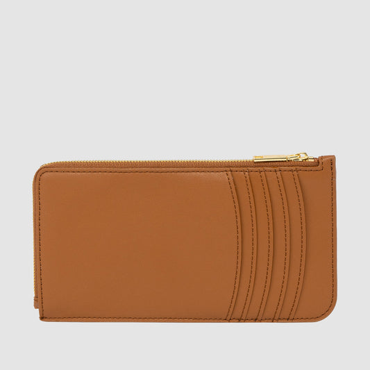 Timeless Long Zip Wallet Tan