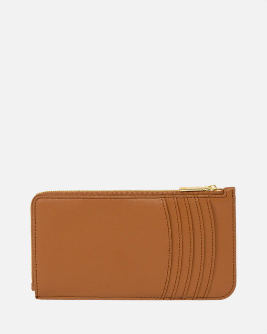 Timeless Long Zip Wallet Tan